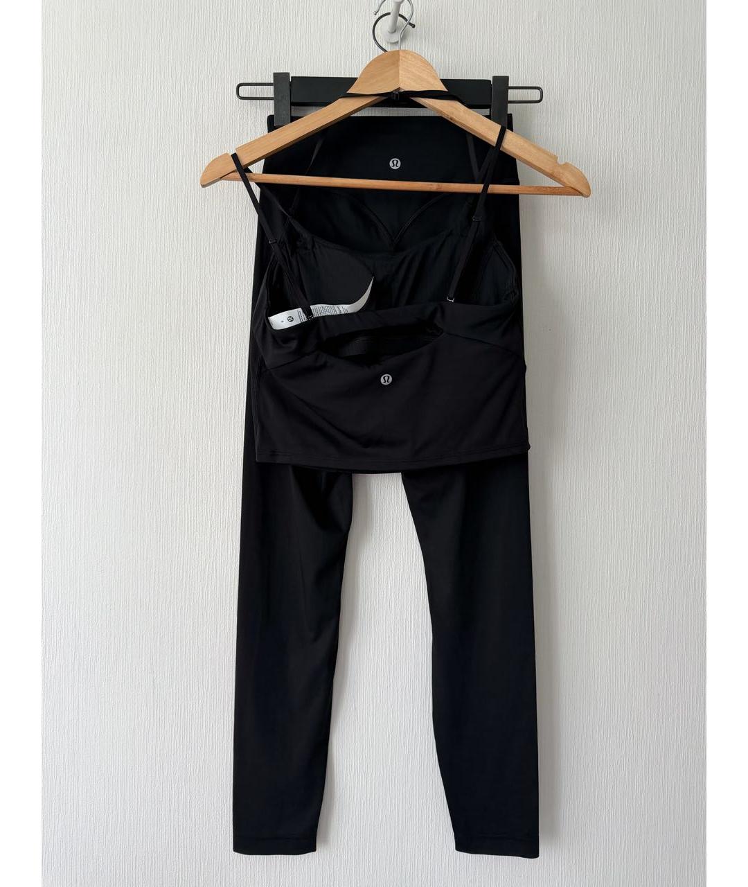 Lululemon Черный полиамидовый спортивные костюмы, фото 3