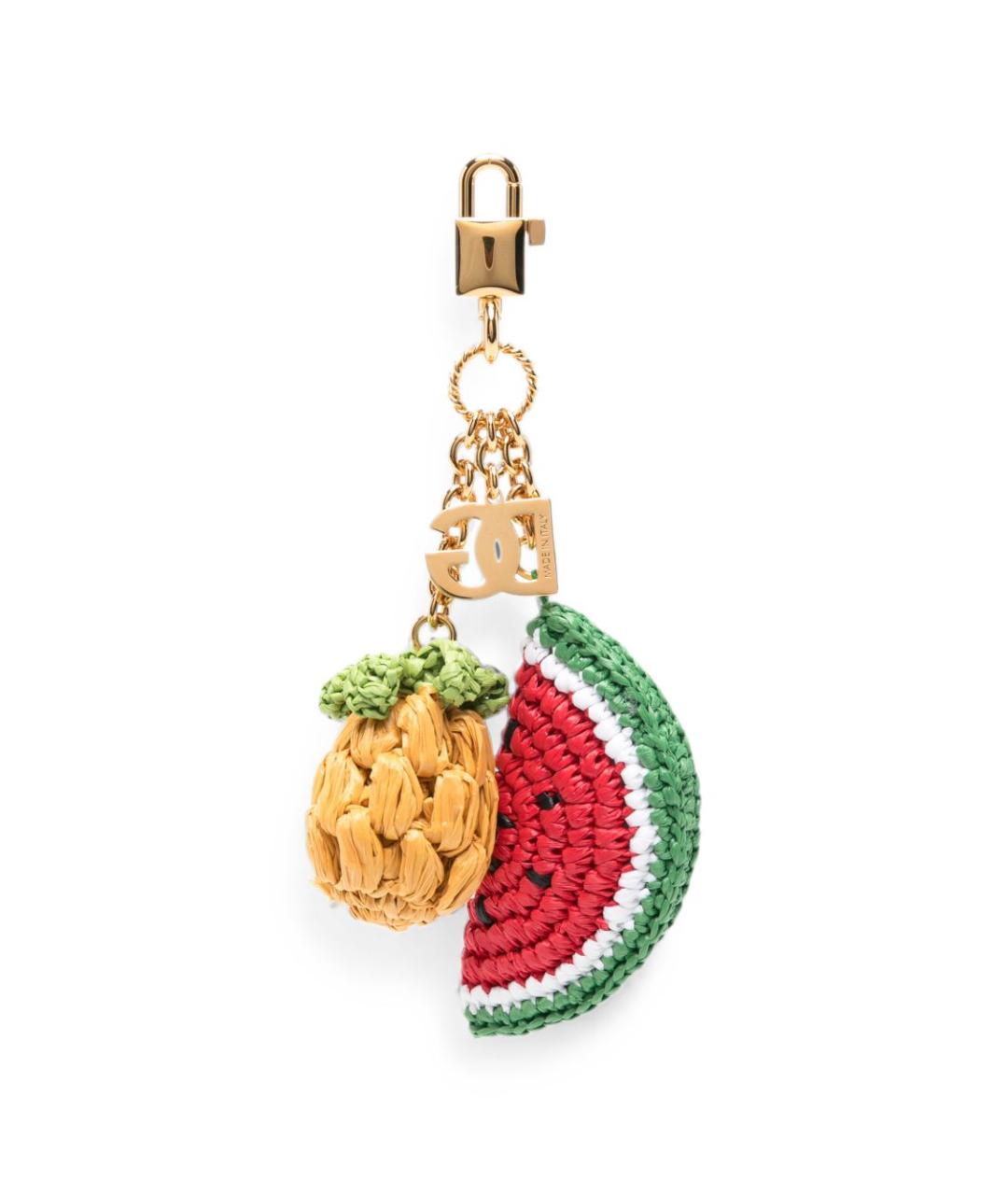 DOLCE&GABBANA Красный брелок, фото 3
