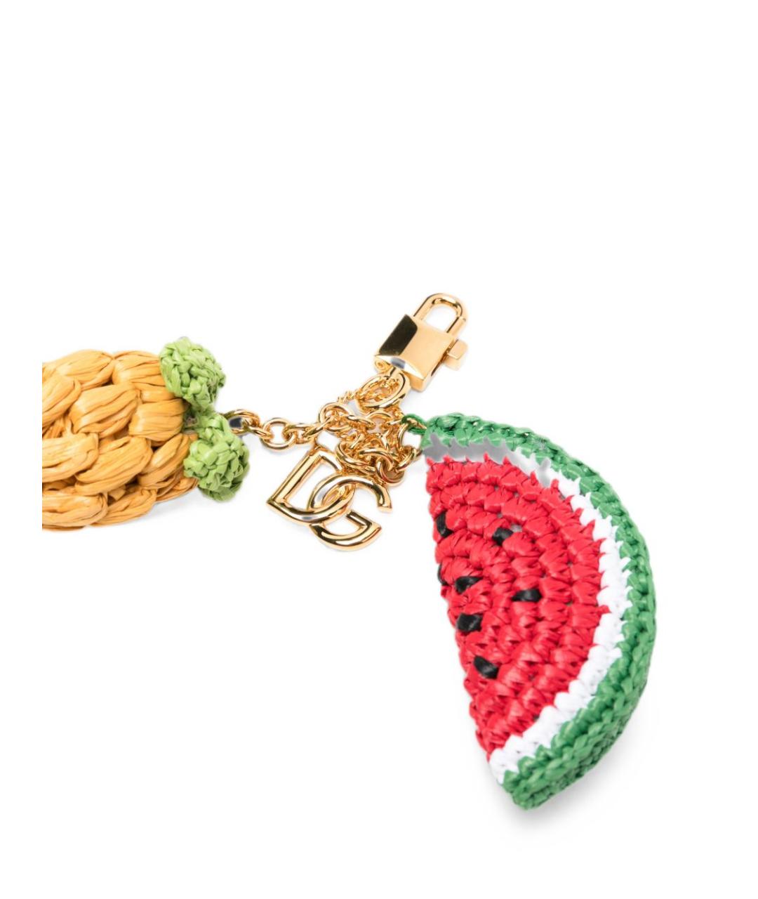 DOLCE&GABBANA Красный брелок, фото 2
