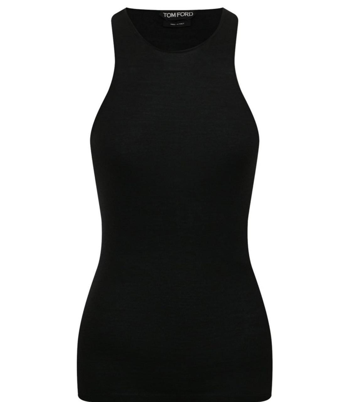 TOM FORD Черная майка, фото 6