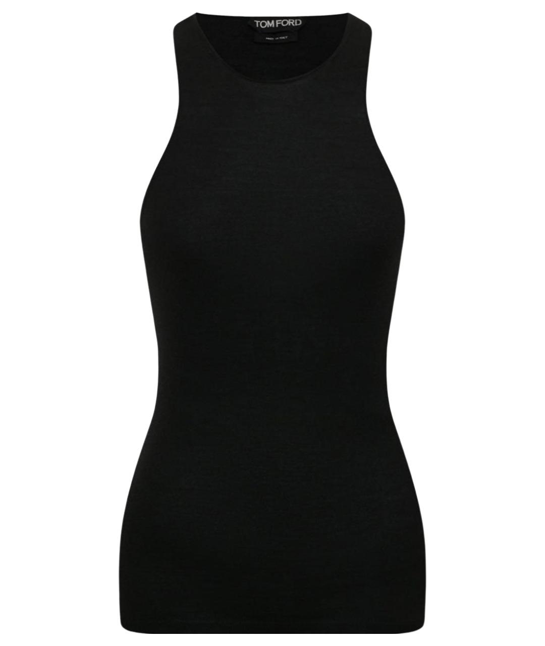 TOM FORD Черная майка, фото 1