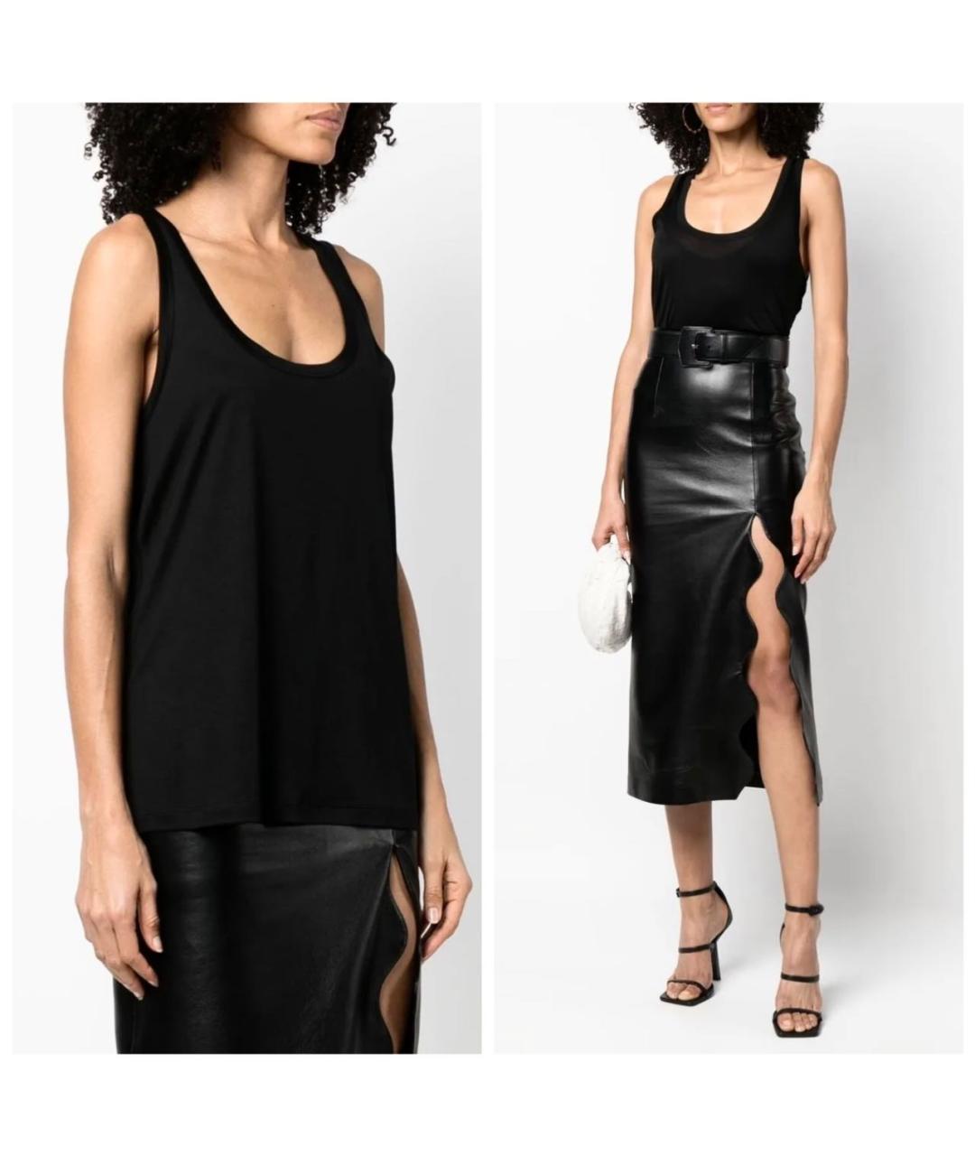 TOM FORD Черная майка, фото 4