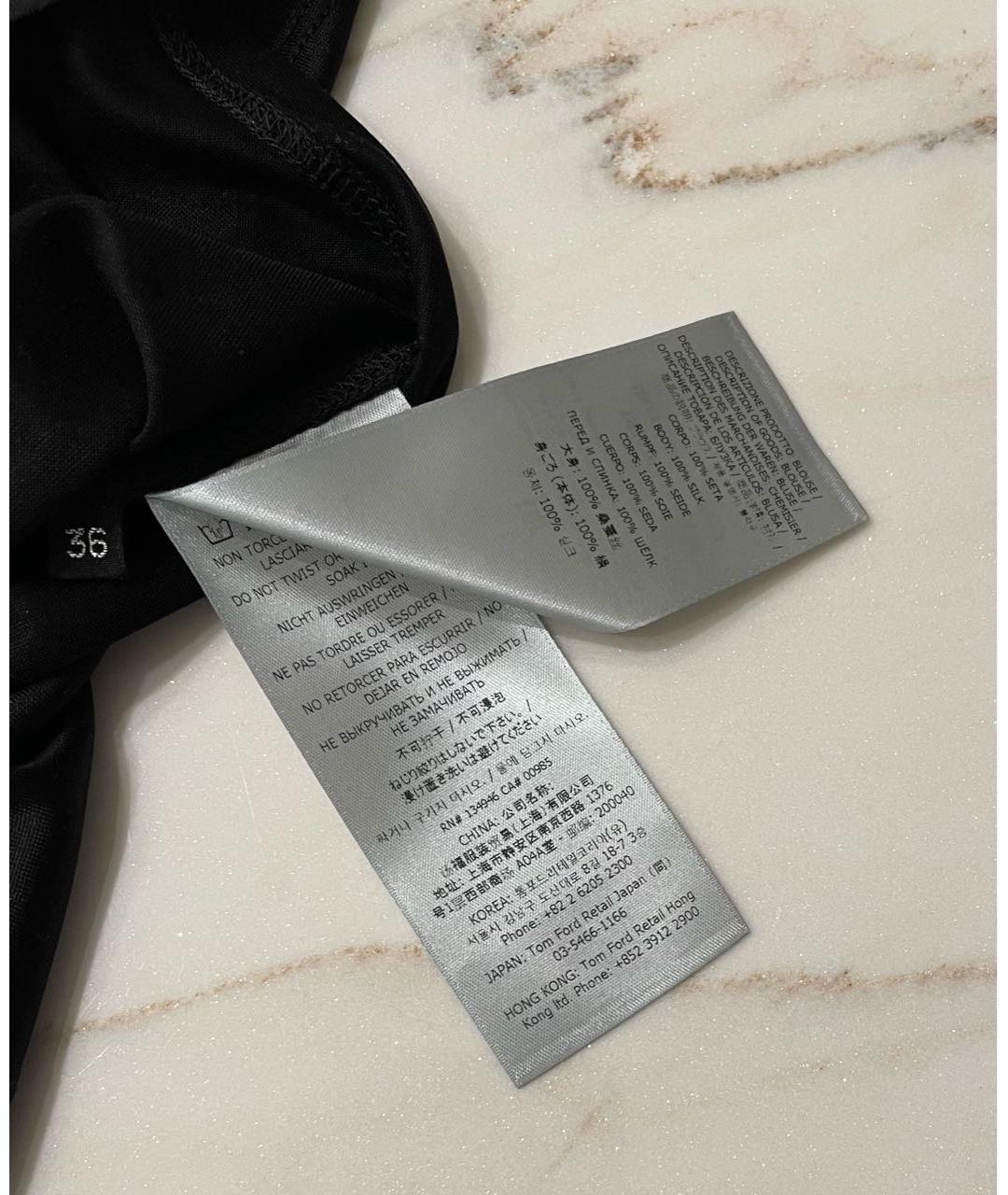 TOM FORD Черная майка, фото 3