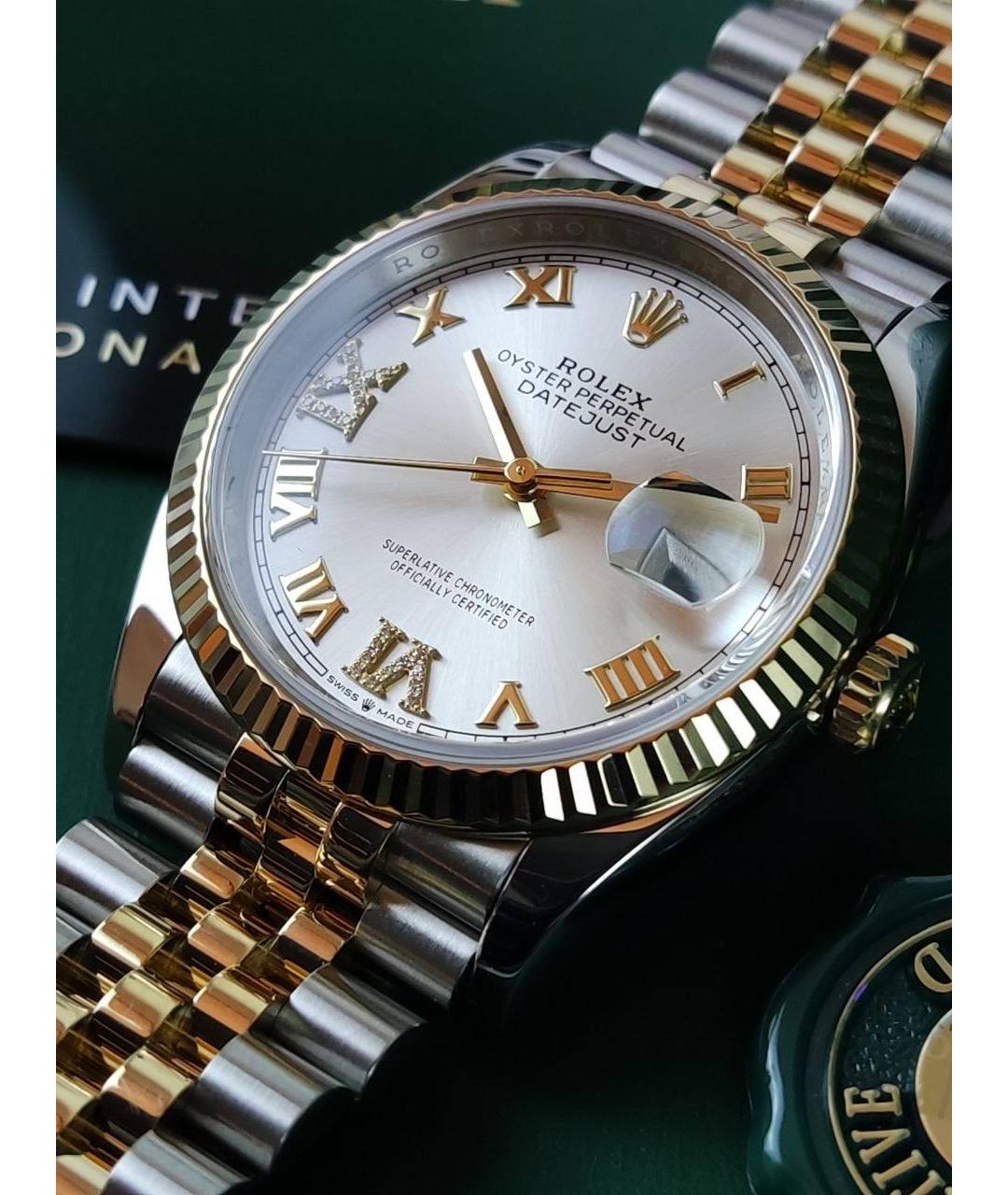 ROLEX Золотые часы из желтого золота, фото 3
