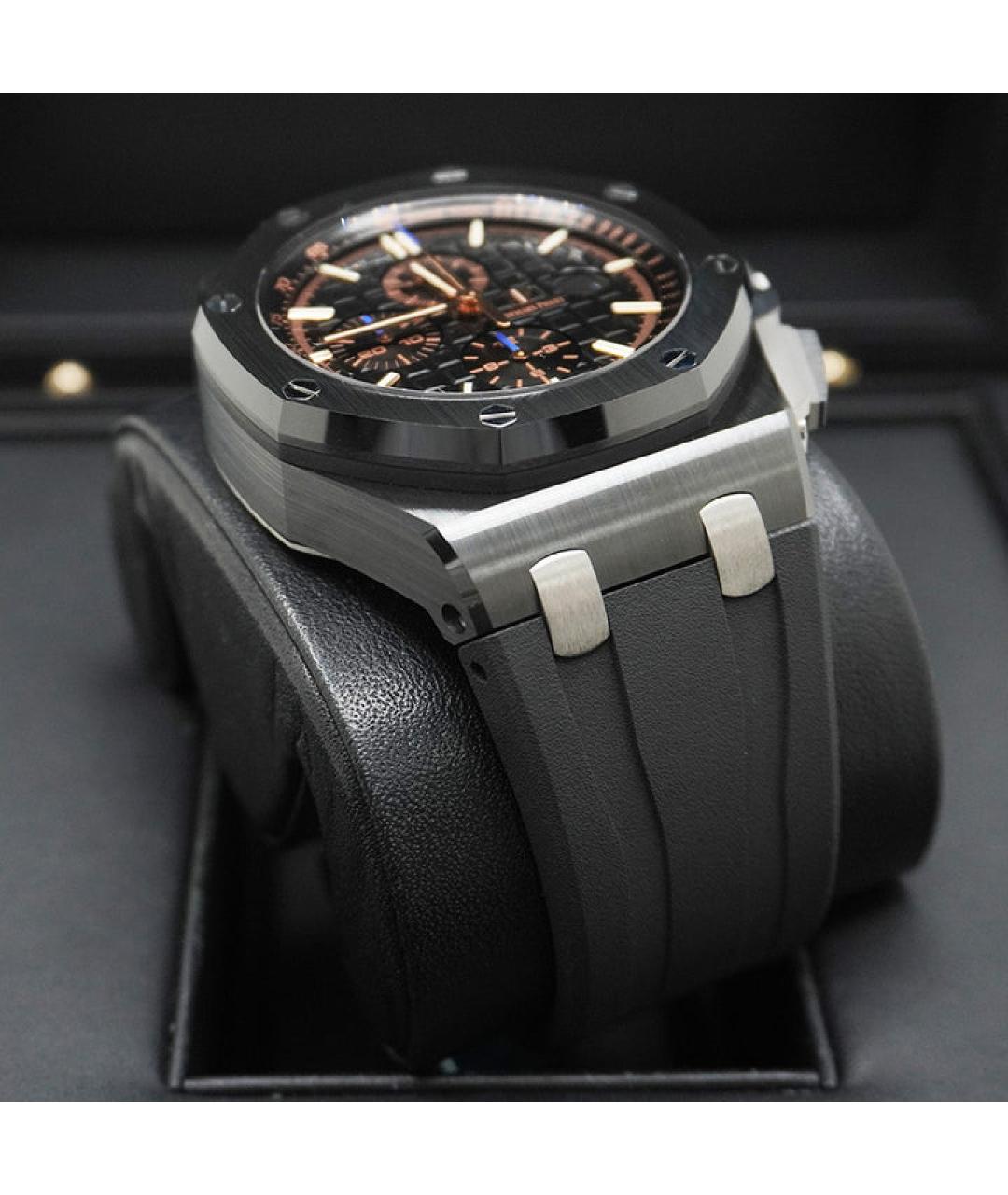 Audemars Piguet Черные керамические часы, фото 5