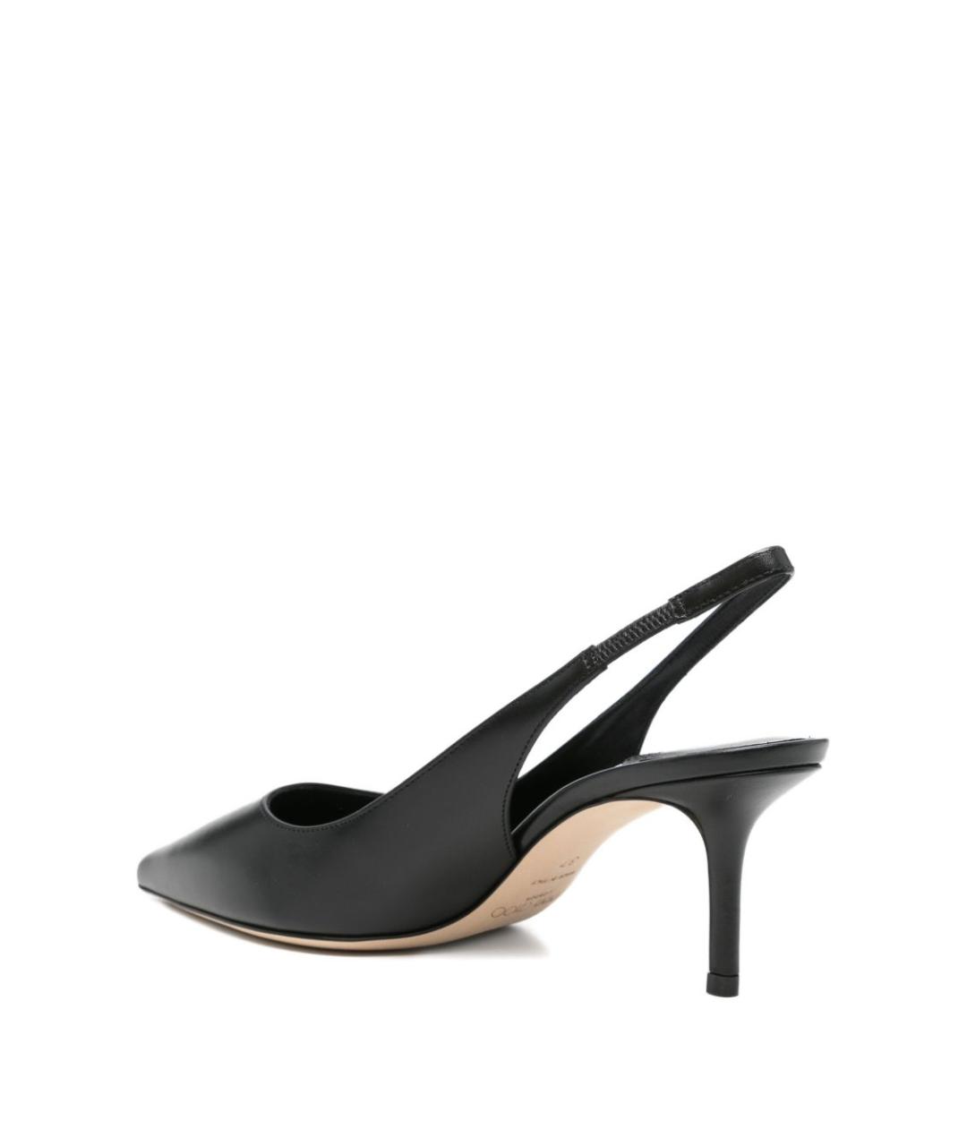 JIMMY CHOO Черные кожаные туфли, фото 4