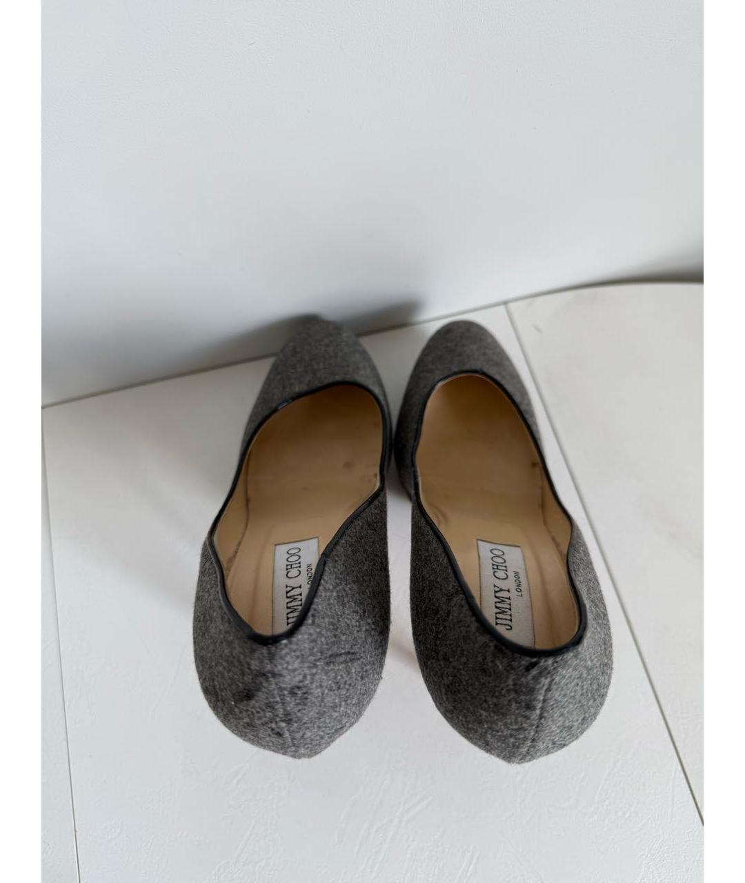 JIMMY CHOO Серые туфли, фото 3