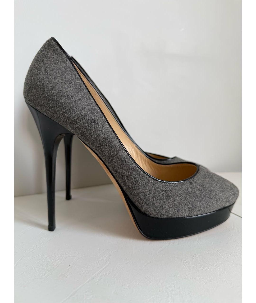 JIMMY CHOO Серые туфли, фото 8