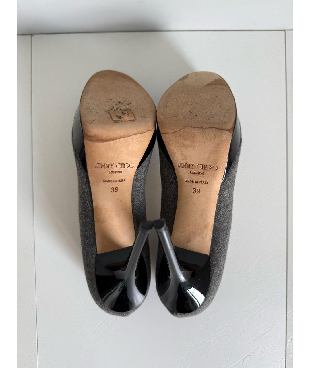 JIMMY CHOO Серые туфли, фото 5