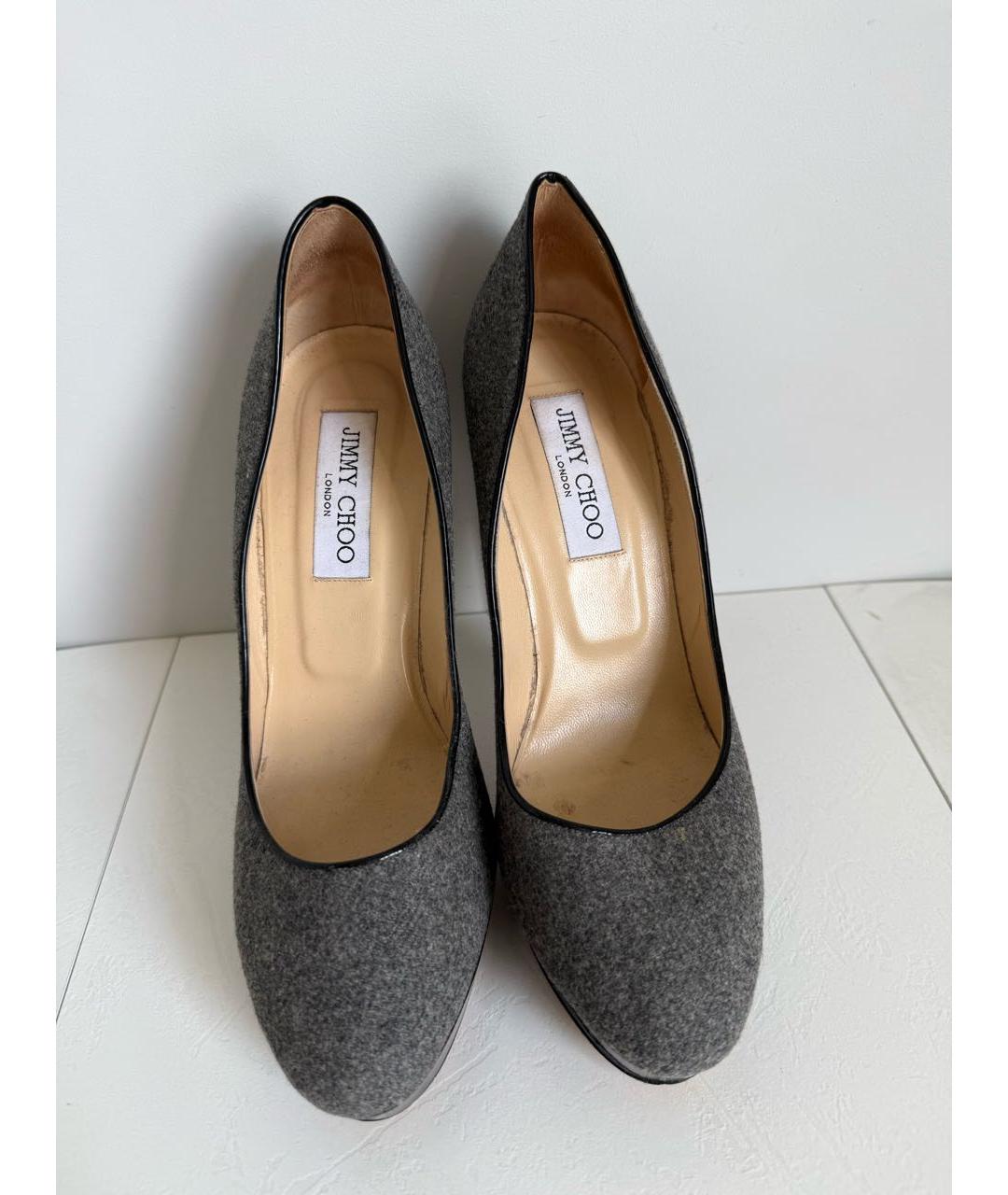 JIMMY CHOO Серые туфли, фото 2