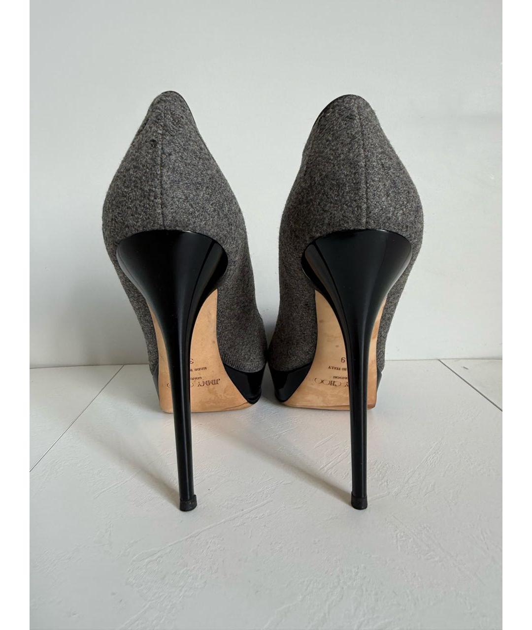 JIMMY CHOO Серые туфли, фото 4