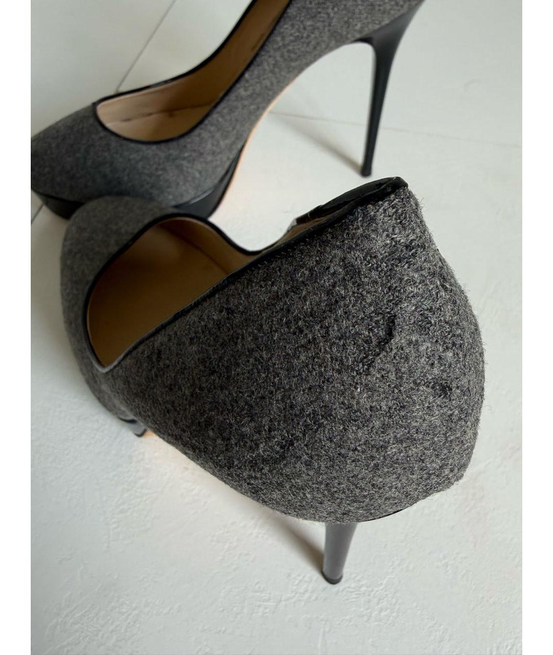 JIMMY CHOO Серые туфли, фото 6
