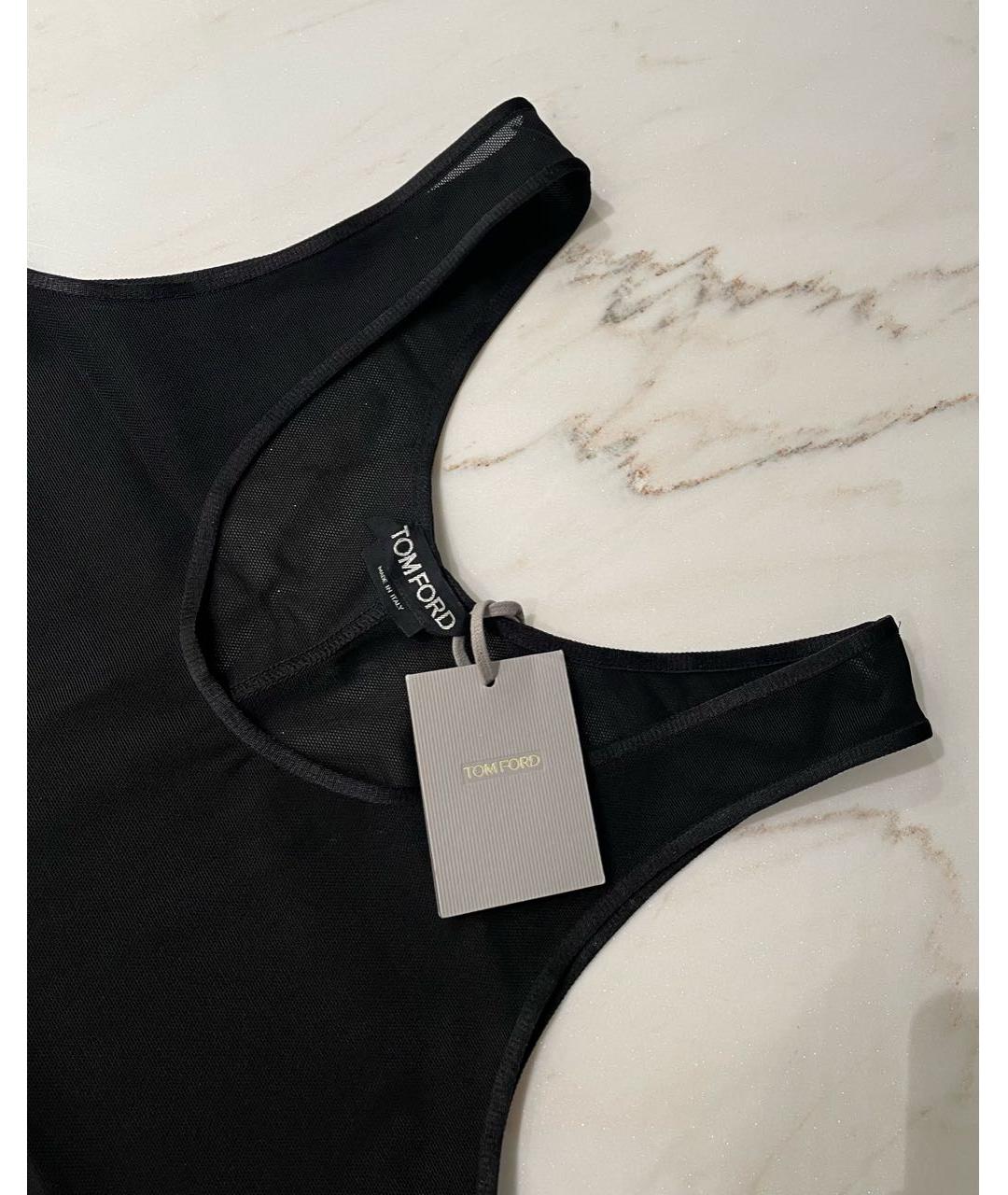 TOM FORD Черная майка, фото 2