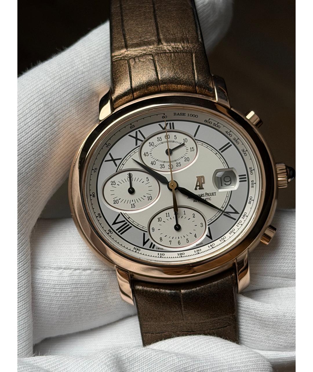 Audemars Piguet Серебряные часы из розового золота, фото 2