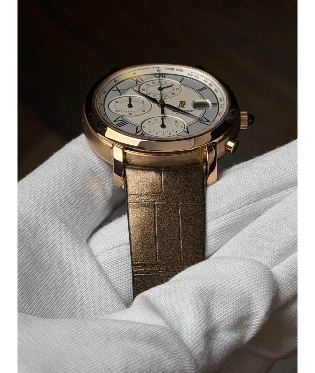 Audemars Piguet Серебряные часы из розового золота, фото 6