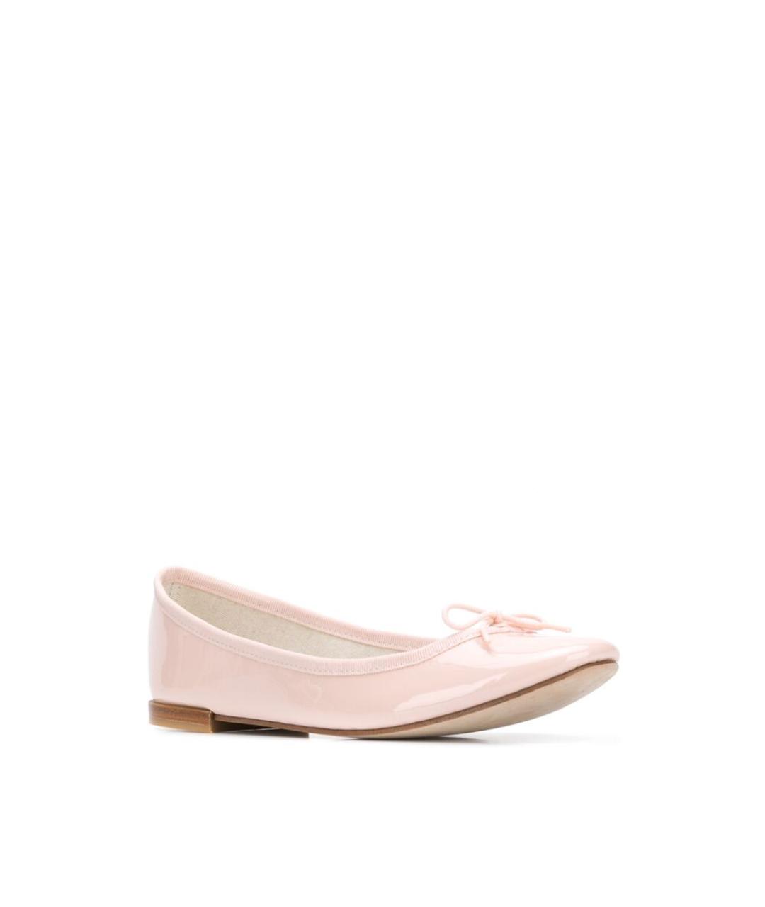 REPETTO Розовые кожаные балетки, фото 1