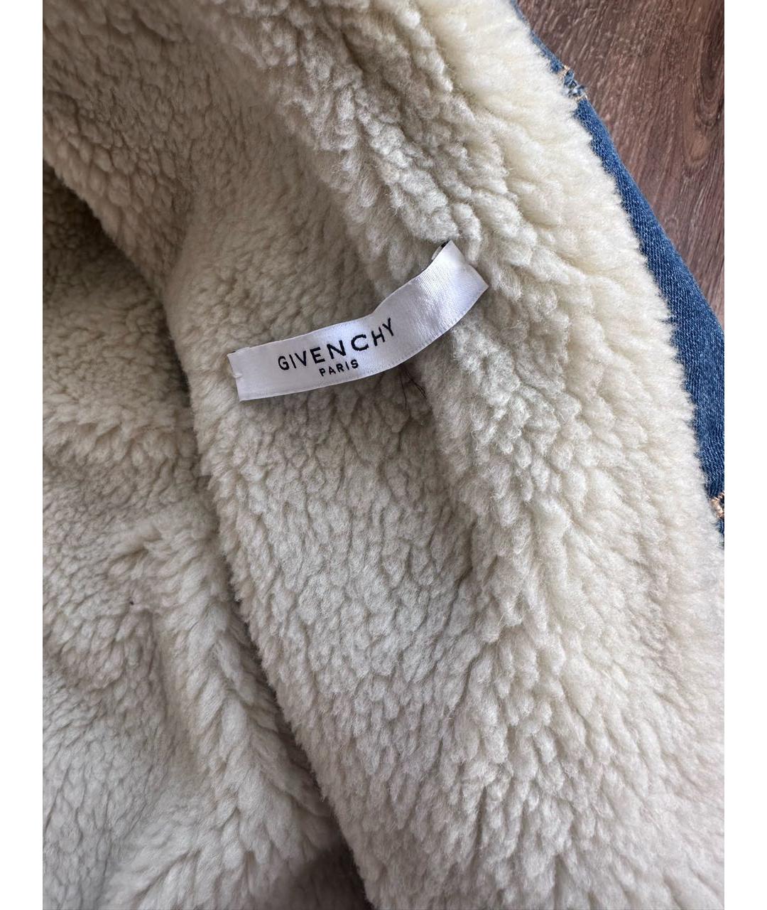 GIVENCHY Синяя деним куртка, фото 6