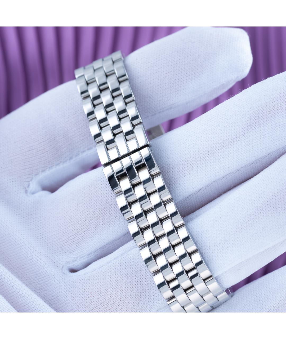 TIFFANY&CO Белые металлические часы, фото 7