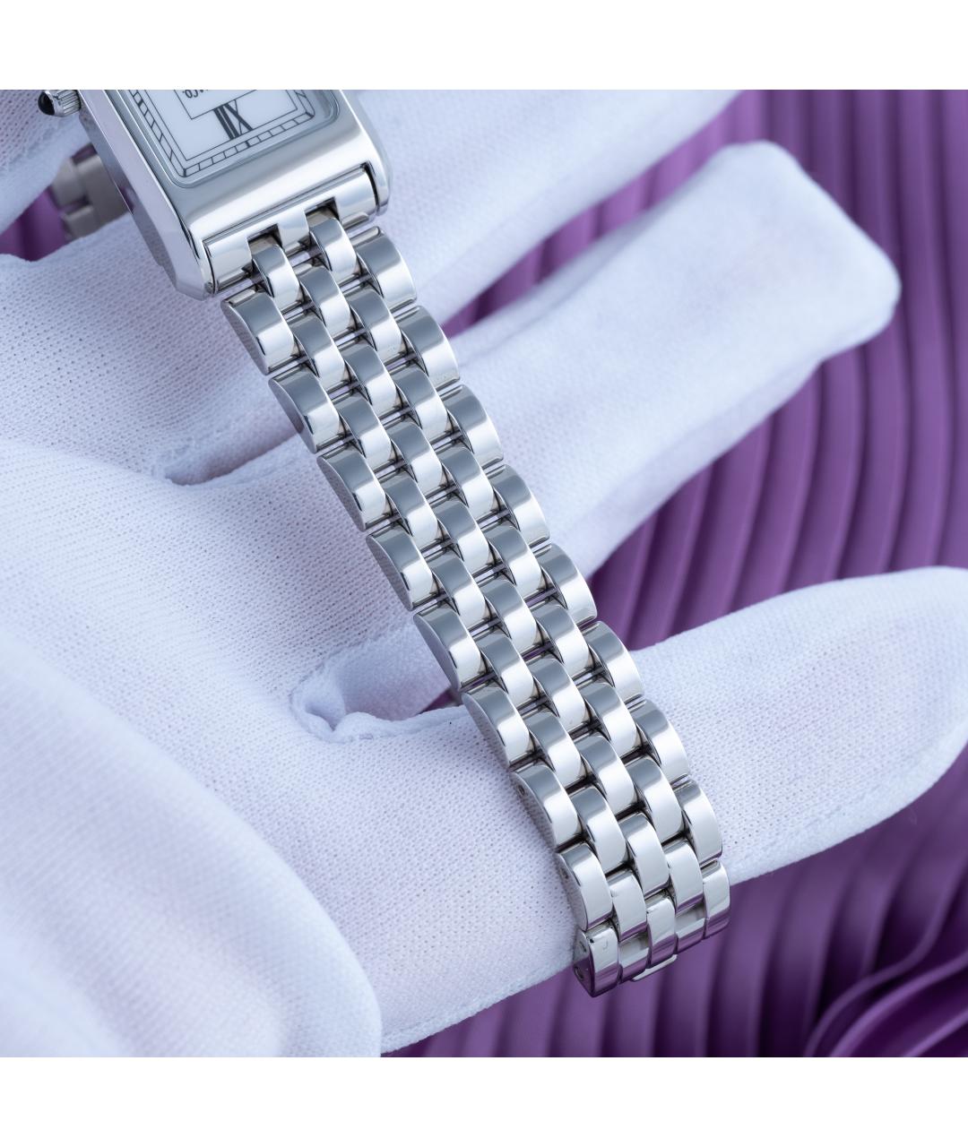 TIFFANY&CO Белые металлические часы, фото 6