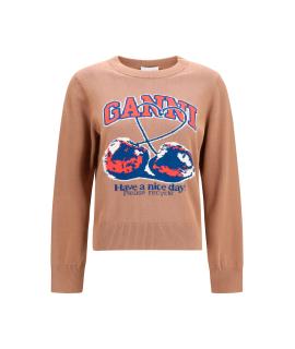 GANNI Худи/толстовка