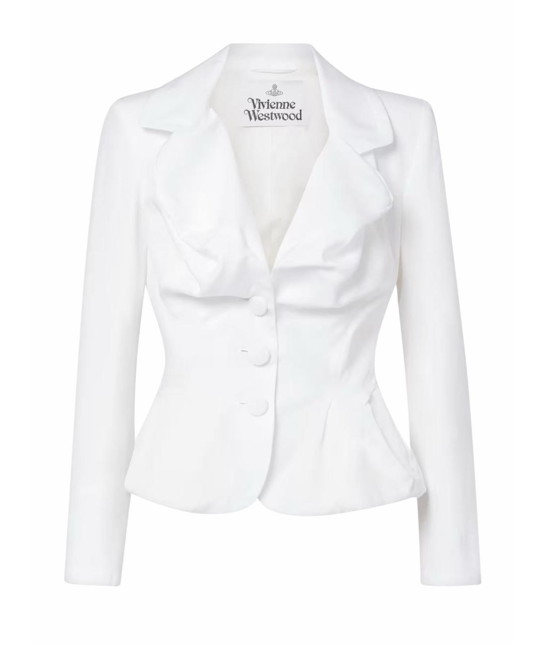 VIVIENNE WESTWOOD Белый вискозный костюм с юбками, фото 1