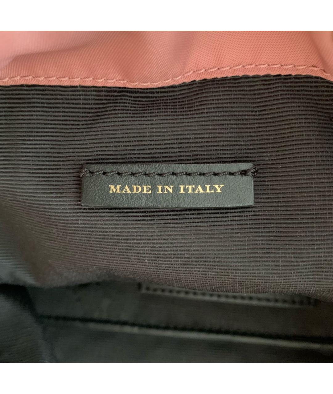BURBERRY Розовый синтетический рюкзак, фото 6