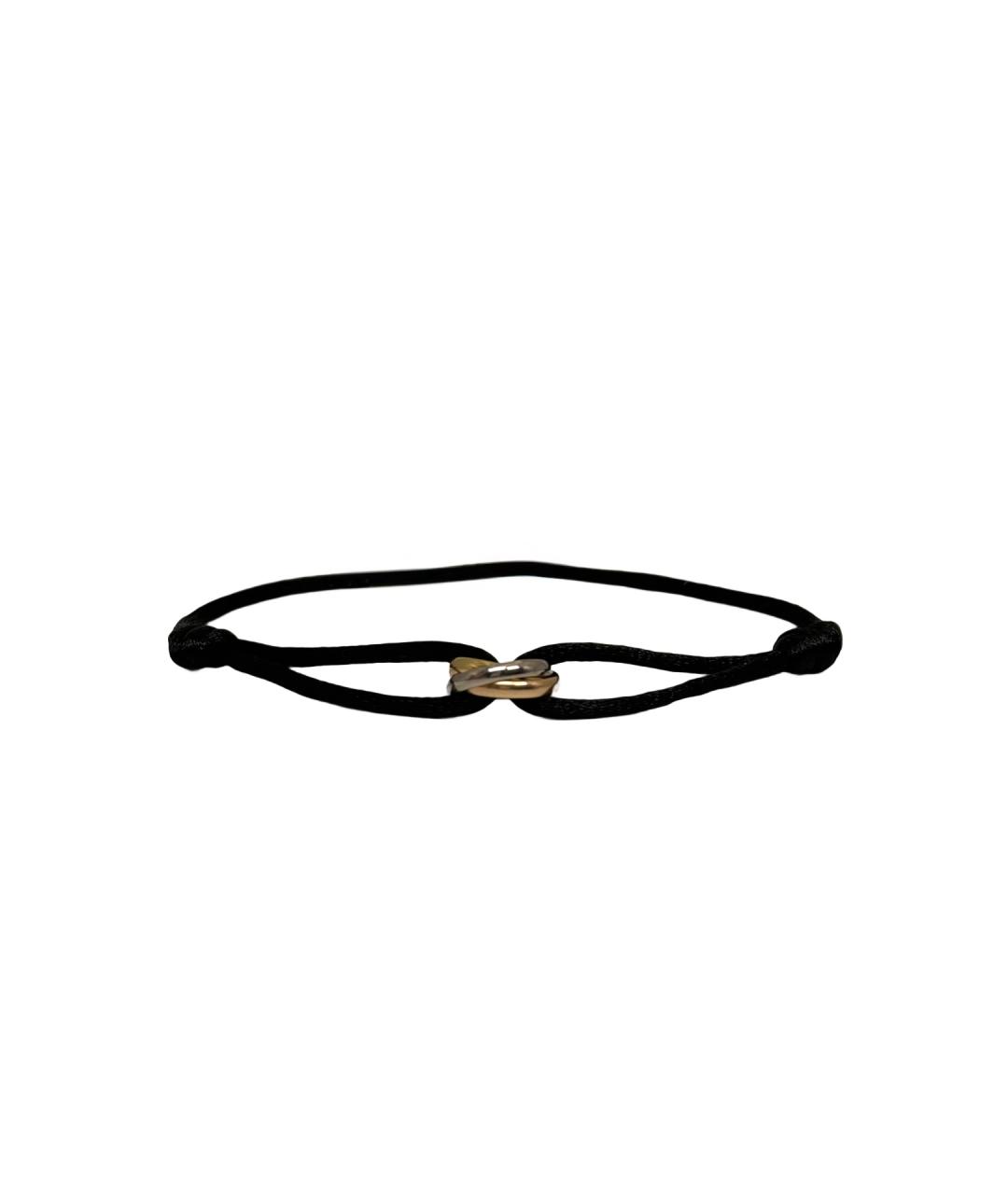 CARTIER Черный браслет из желтого золота, фото 10
