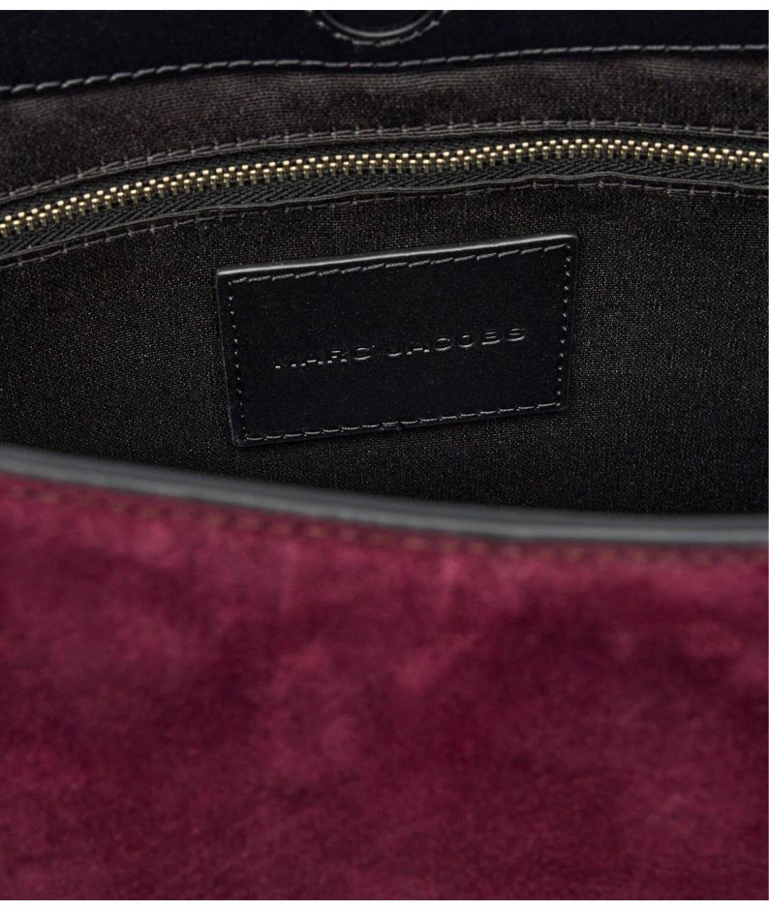 MARC JACOBS Замшевая сумка с короткими ручками, фото 4