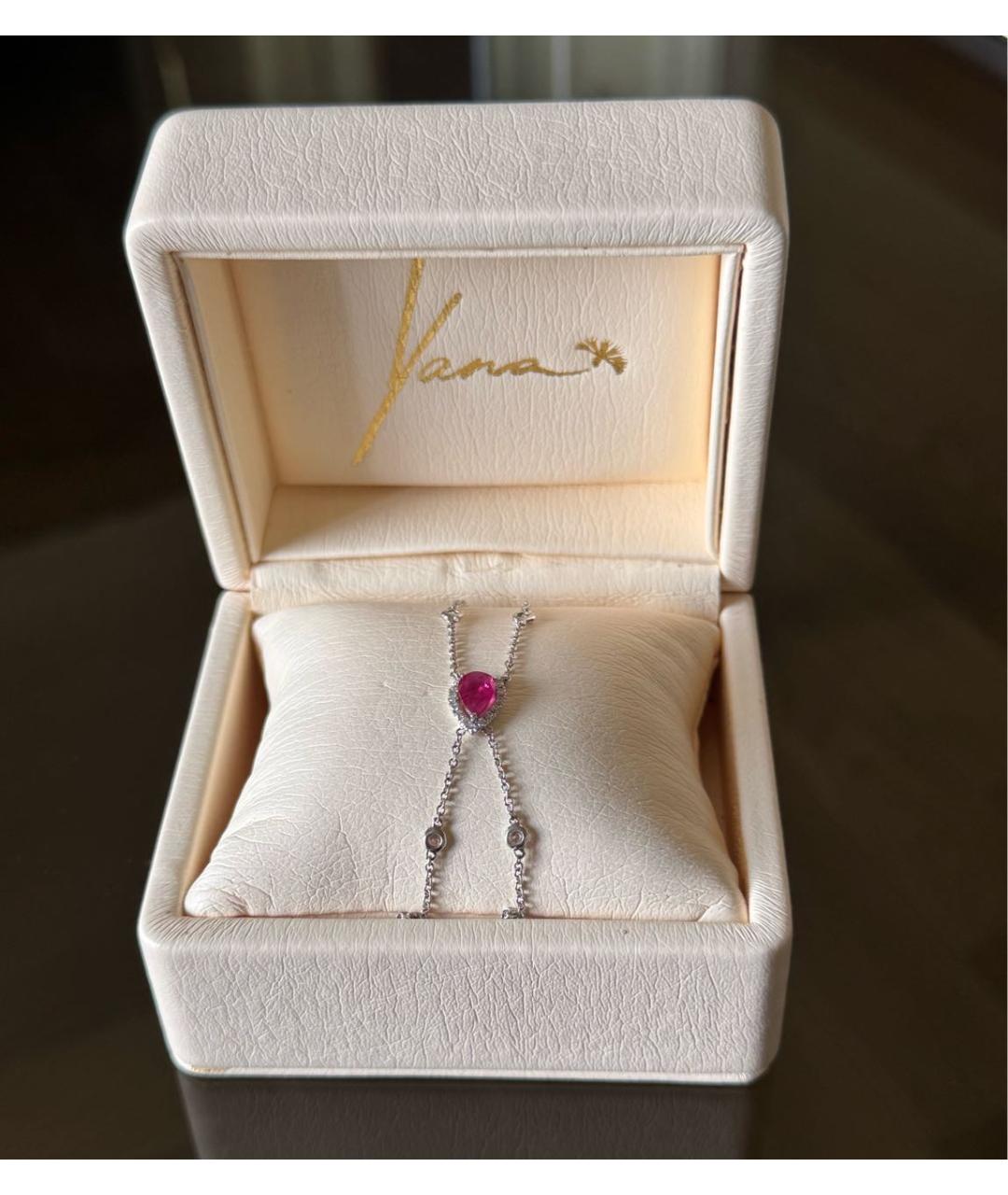 YANA JEWELLERY Белый браслет из белого золота, фото 5