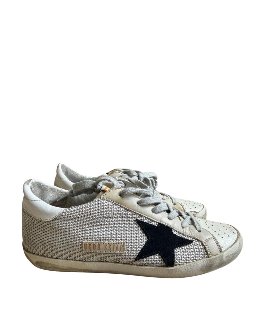 GOLDEN GOOSE Бежевые кеды, фото 1