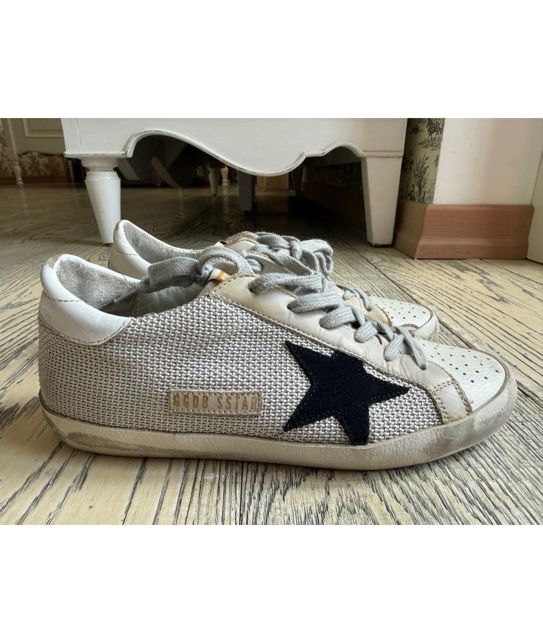 GOLDEN GOOSE Бежевые кеды, фото 9