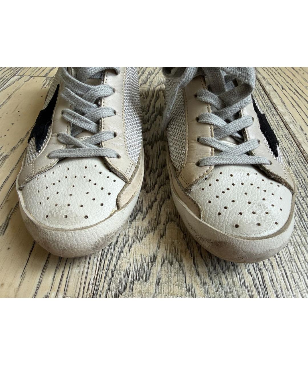 GOLDEN GOOSE Бежевые кеды, фото 8