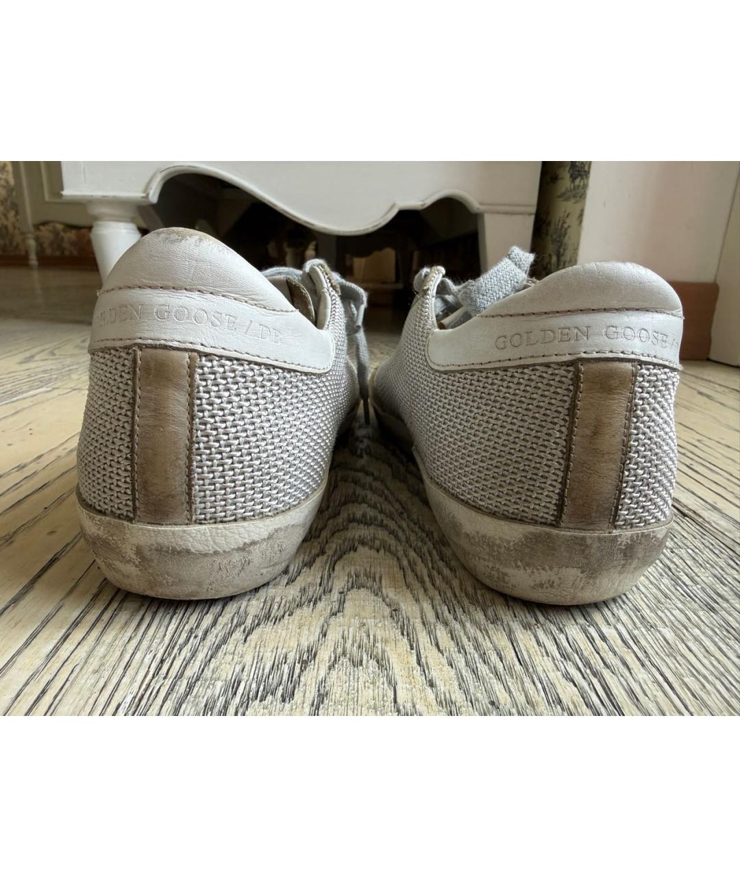 GOLDEN GOOSE Бежевые кеды, фото 3
