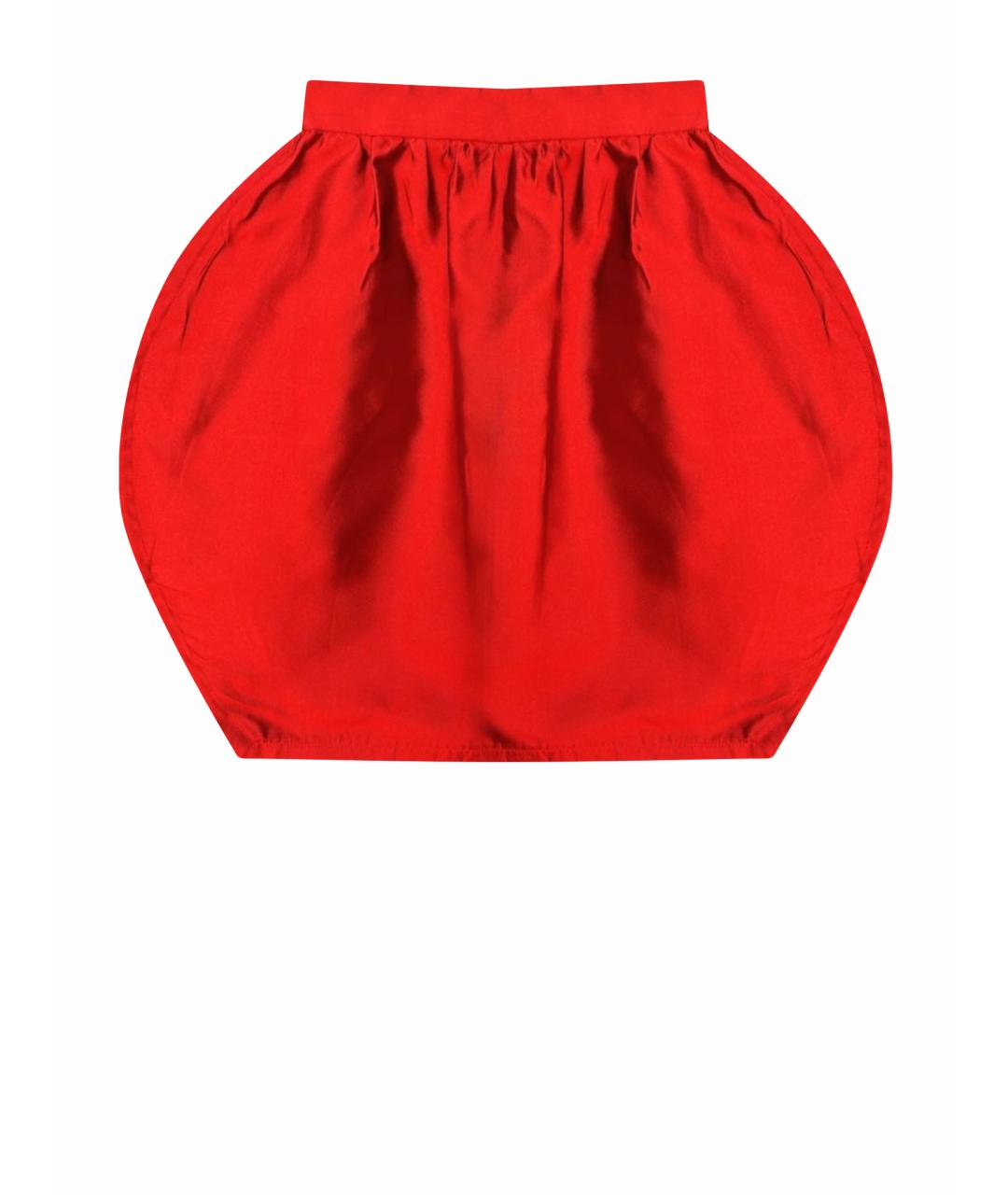 DOLCE&GABBANA Красная юбка миди, фото 1