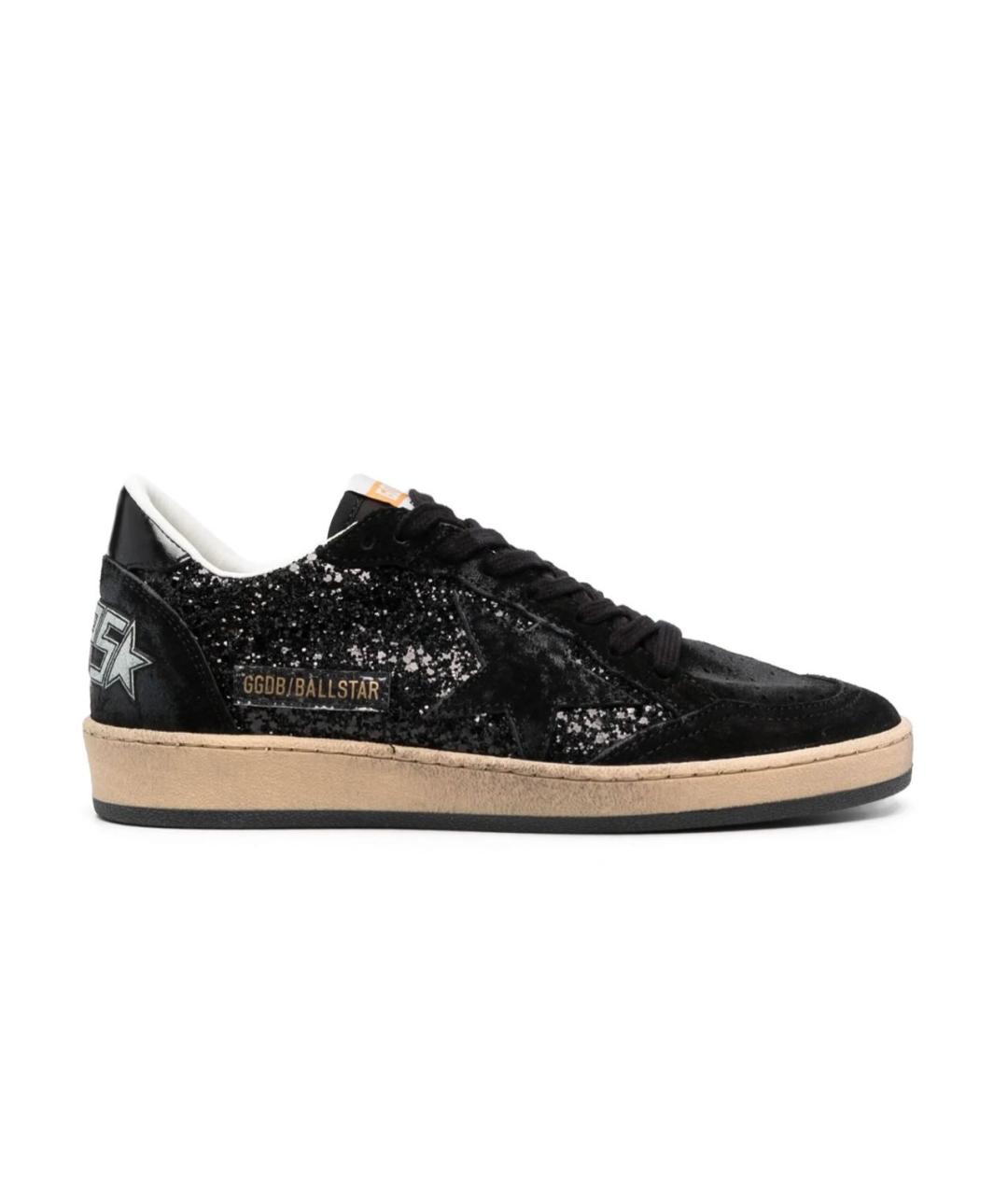 GOLDEN GOOSE DELUXE BRAND Черные кожаные кеды, фото 9