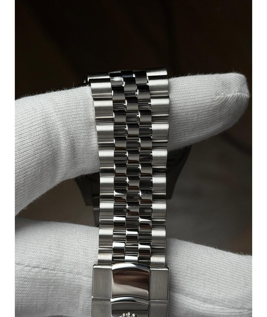 ROLEX Зеленые часы из белого золота, фото 7