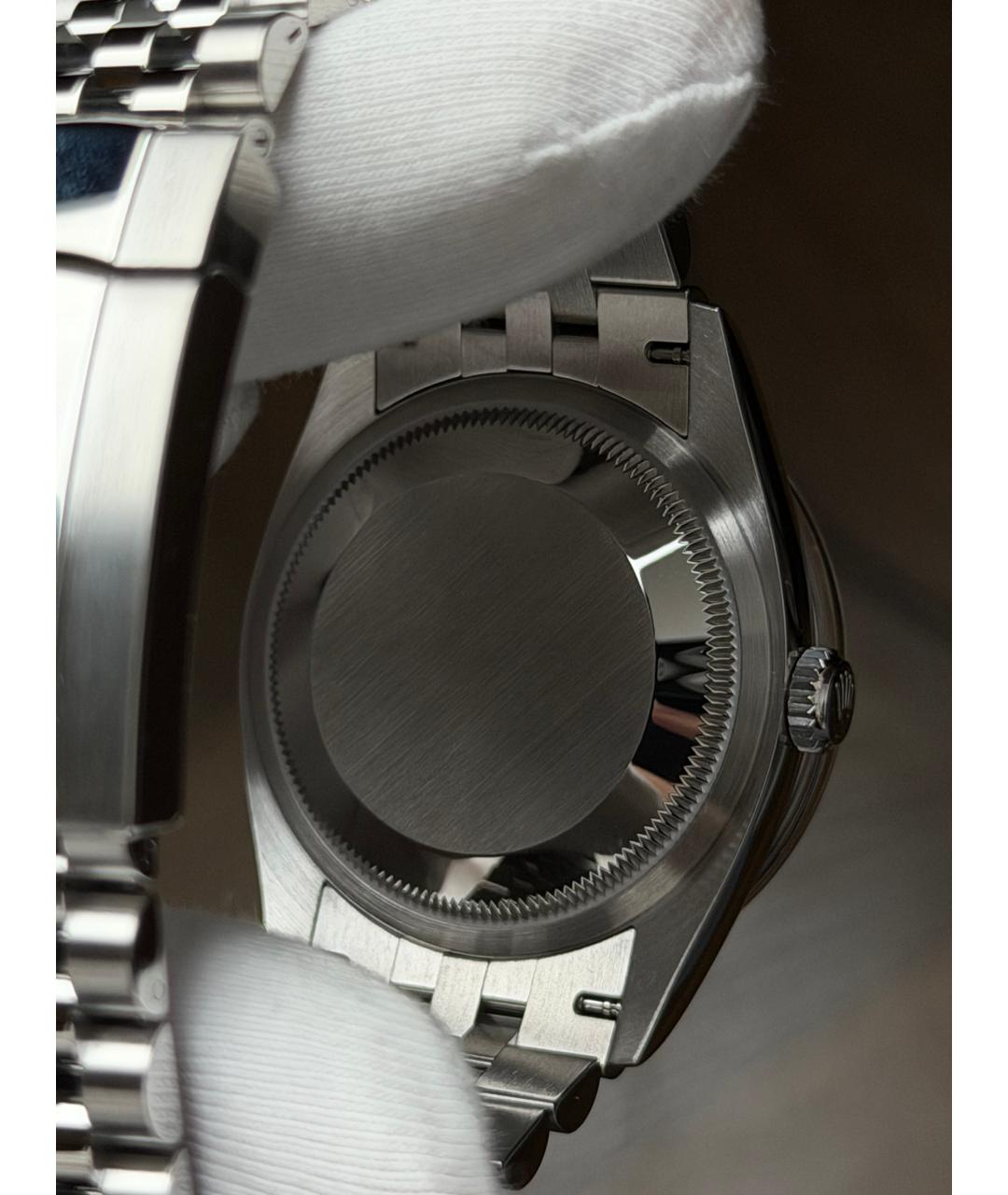 ROLEX Зеленые часы из белого золота, фото 8