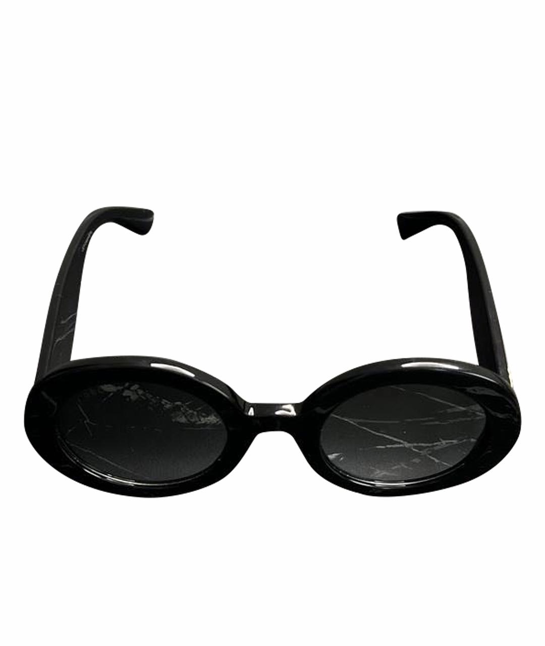 GUCCI Черные пластиковые солнцезащитные очки, фото 1