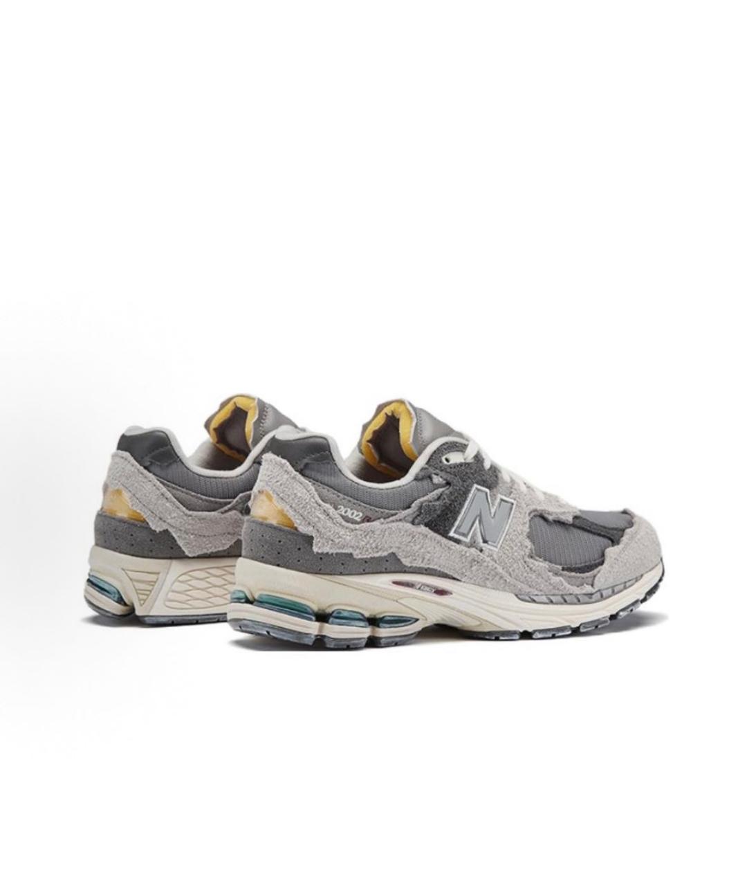 NEW BALANCE Серые замшевые кроссовки, фото 4