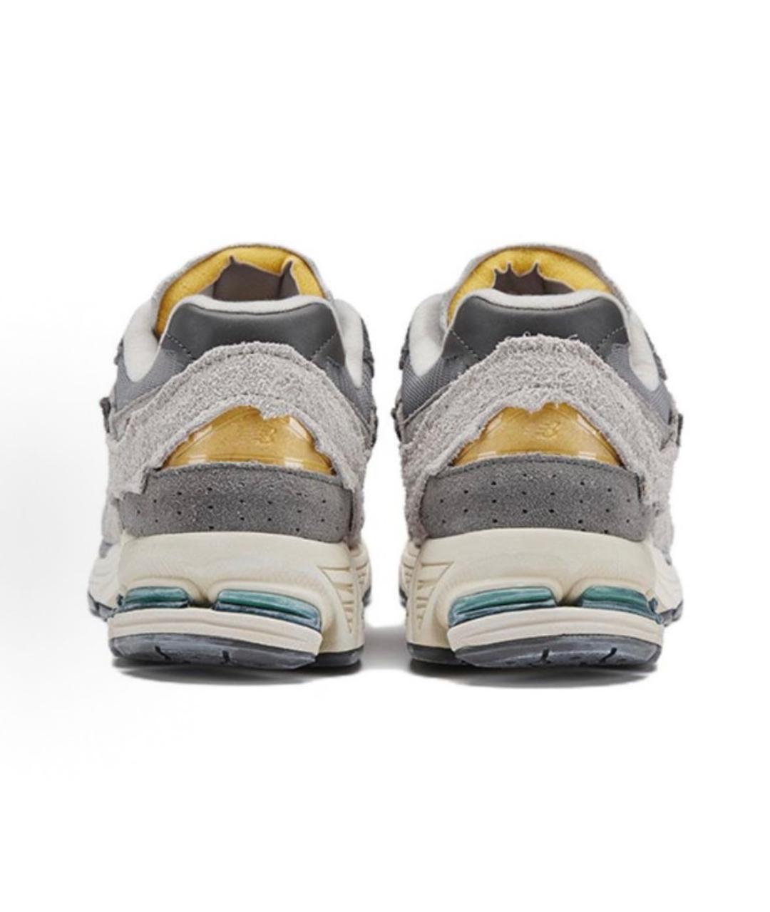 NEW BALANCE Серые замшевые кроссовки, фото 6