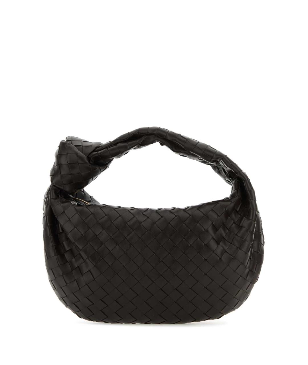 BOTTEGA VENETA Коричневая кожаная сумка через плечо, фото 1