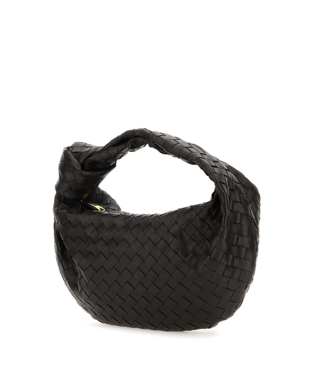 BOTTEGA VENETA Коричневая кожаная сумка через плечо, фото 2
