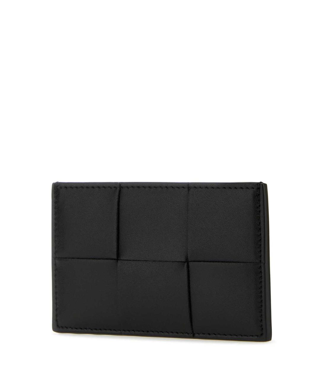 BOTTEGA VENETA Черный кожаный кошелек, фото 2