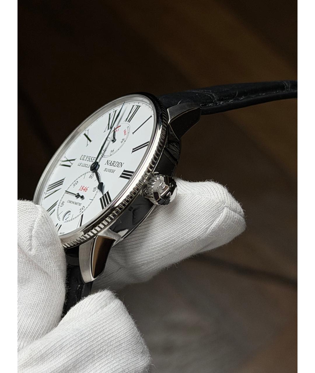 Ulysse Nardin Белые часы, фото 4