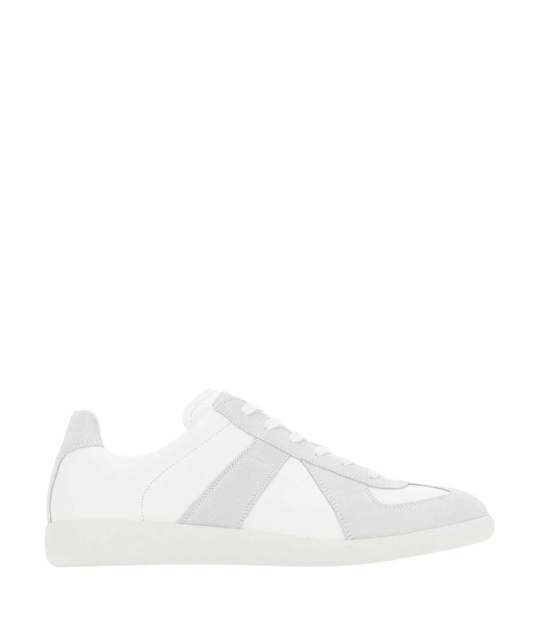 MAISON MARGIELA Мульти кожаные низкие кроссовки / кеды, фото 3
