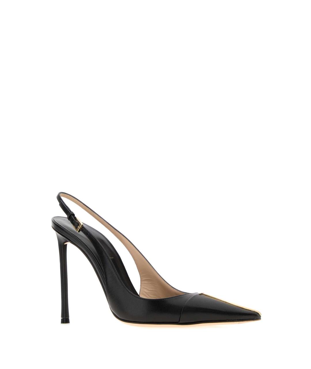 TOM FORD Черные кожаные туфли, фото 2