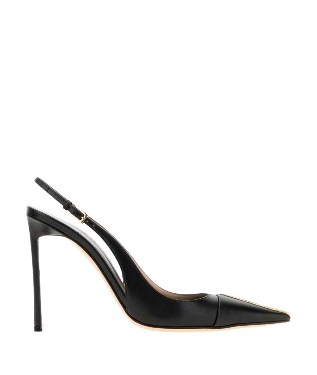 TOM FORD Черные кожаные туфли, фото 3