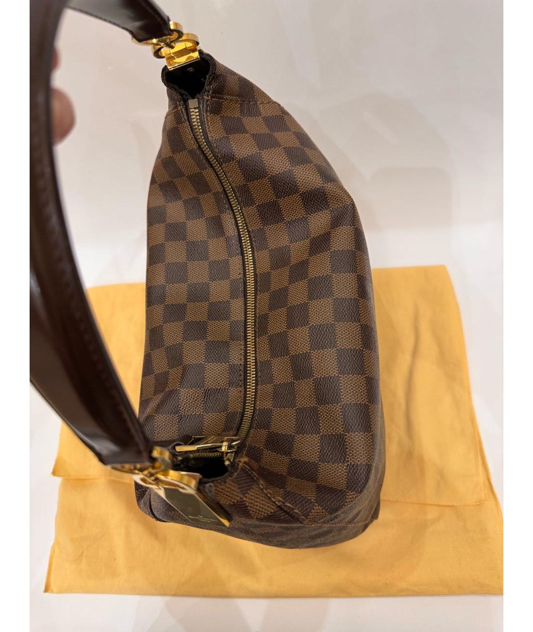 LOUIS VUITTON Коричневая сумка тоут, фото 4