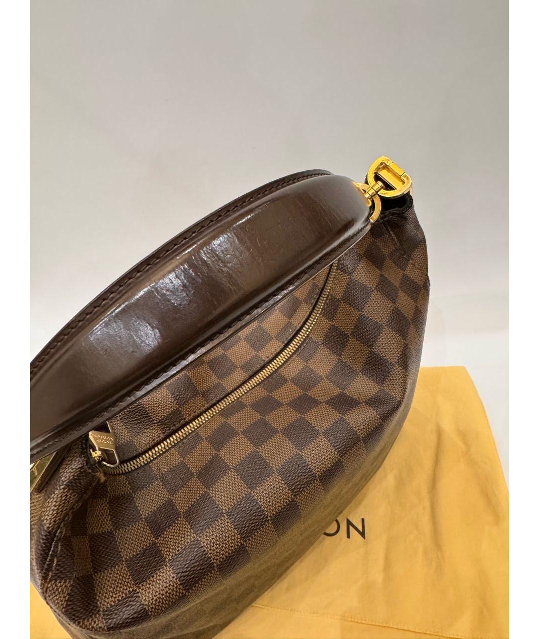 LOUIS VUITTON Коричневая сумка тоут, фото 8