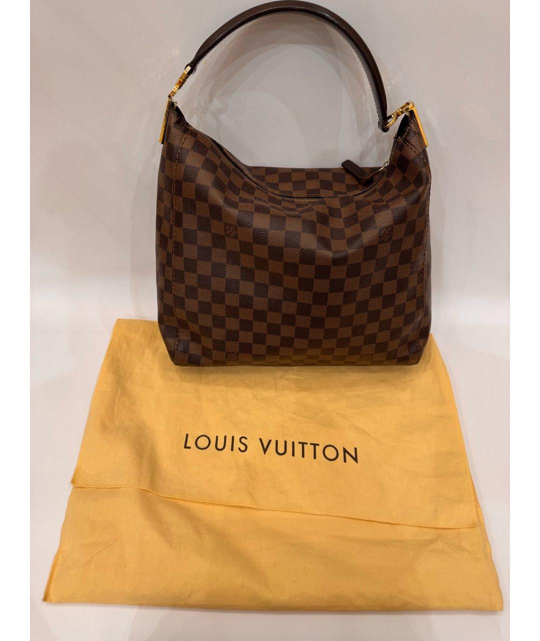 LOUIS VUITTON Коричневая сумка тоут, фото 2